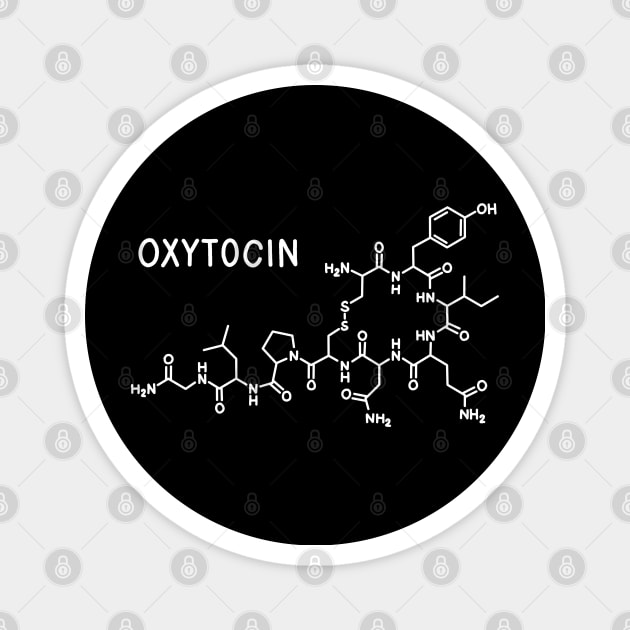 Oxytocin molecule Magnet by valentinahramov